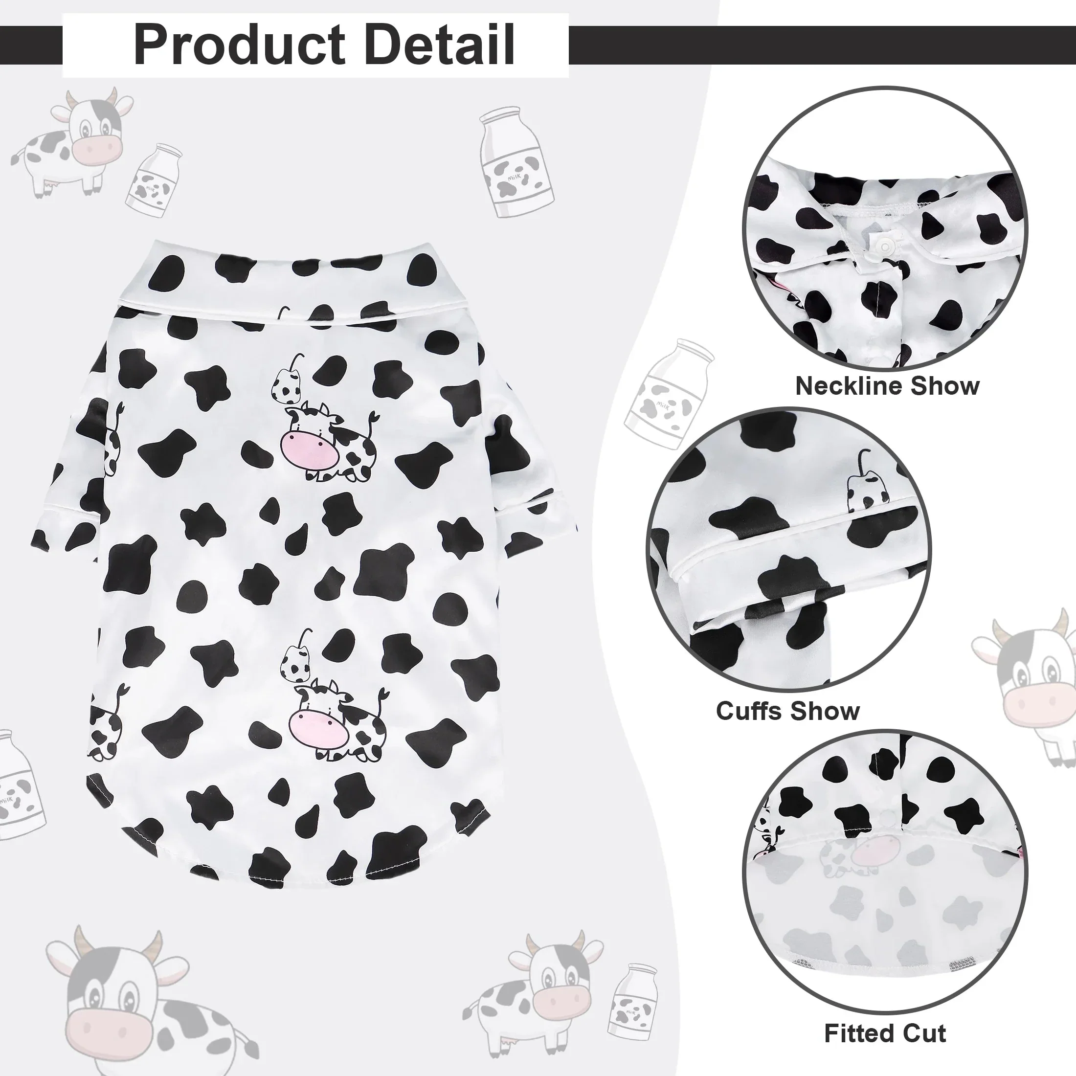 Pet Pajama Set - Cute Animal Print Loungewear - Image 4