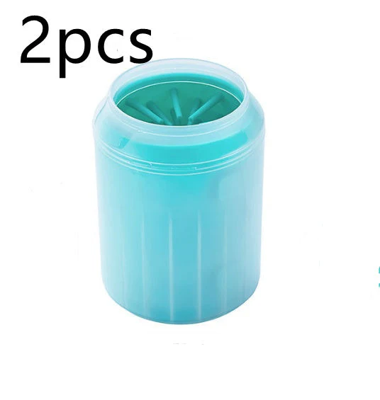 Pet Paw Cleaner Soft Brush Cup - Image 3