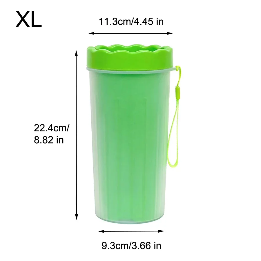 Pet Paw Cleaning Cup – Portable Silicone Dog & Cat Foot Washer | Removable Mud Cleaner (S/L/XL Sizes) - Image 12