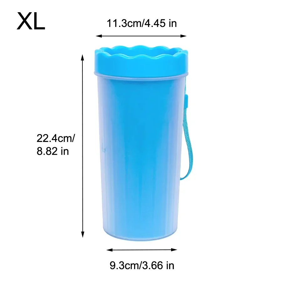 Pet Paw Cleaning Cup – Portable Silicone Dog & Cat Foot Washer | Removable Mud Cleaner (S/L/XL Sizes) - Image 9