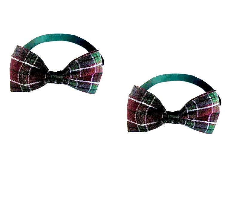 Pet Plaid Bow Tie Collar - Image 14