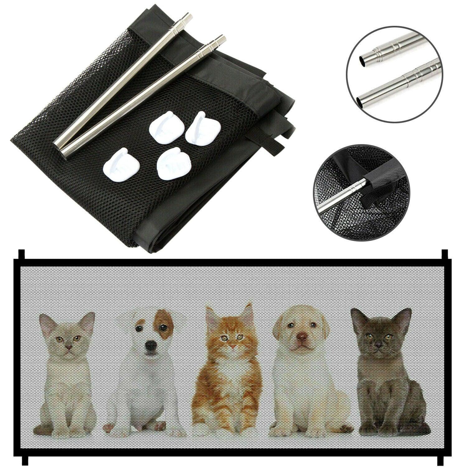 Pet Safety Gate Mesh Fence - Image 8