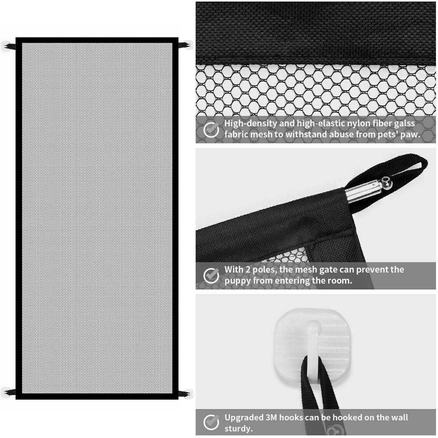 Pet Safety Gate Mesh Fence - Image 9