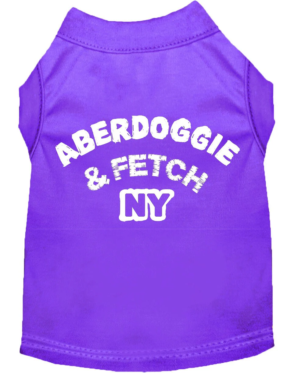 Pet Shirt "Aberdoggie and Fetch NY" - Image 10