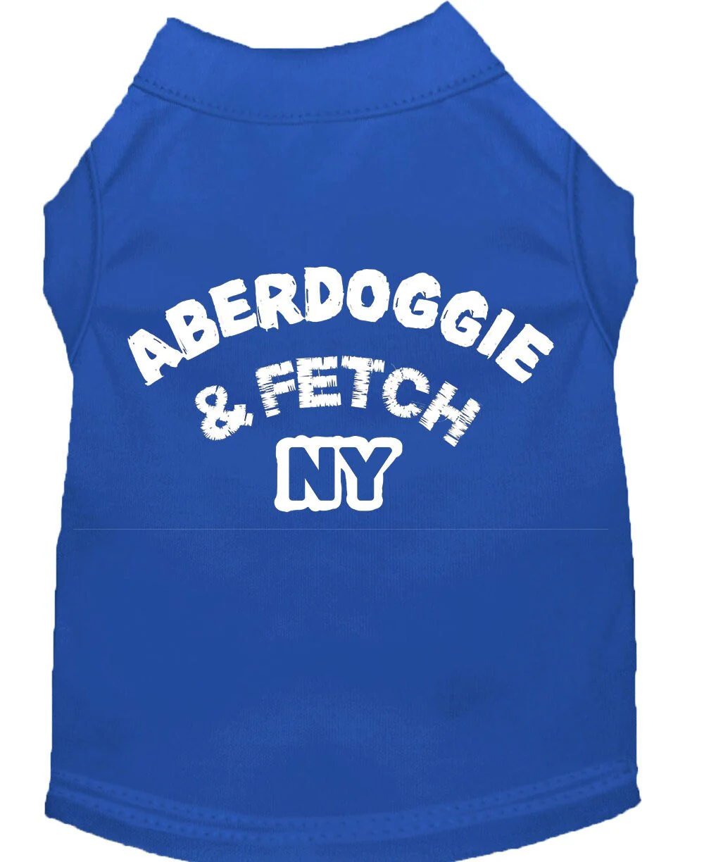 Pet Shirt "Aberdoggie and Fetch NY" - Image 5