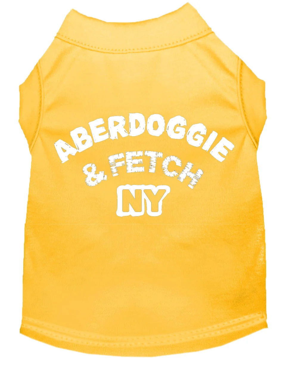 Pet Shirt "Aberdoggie and Fetch NY" - Image 9