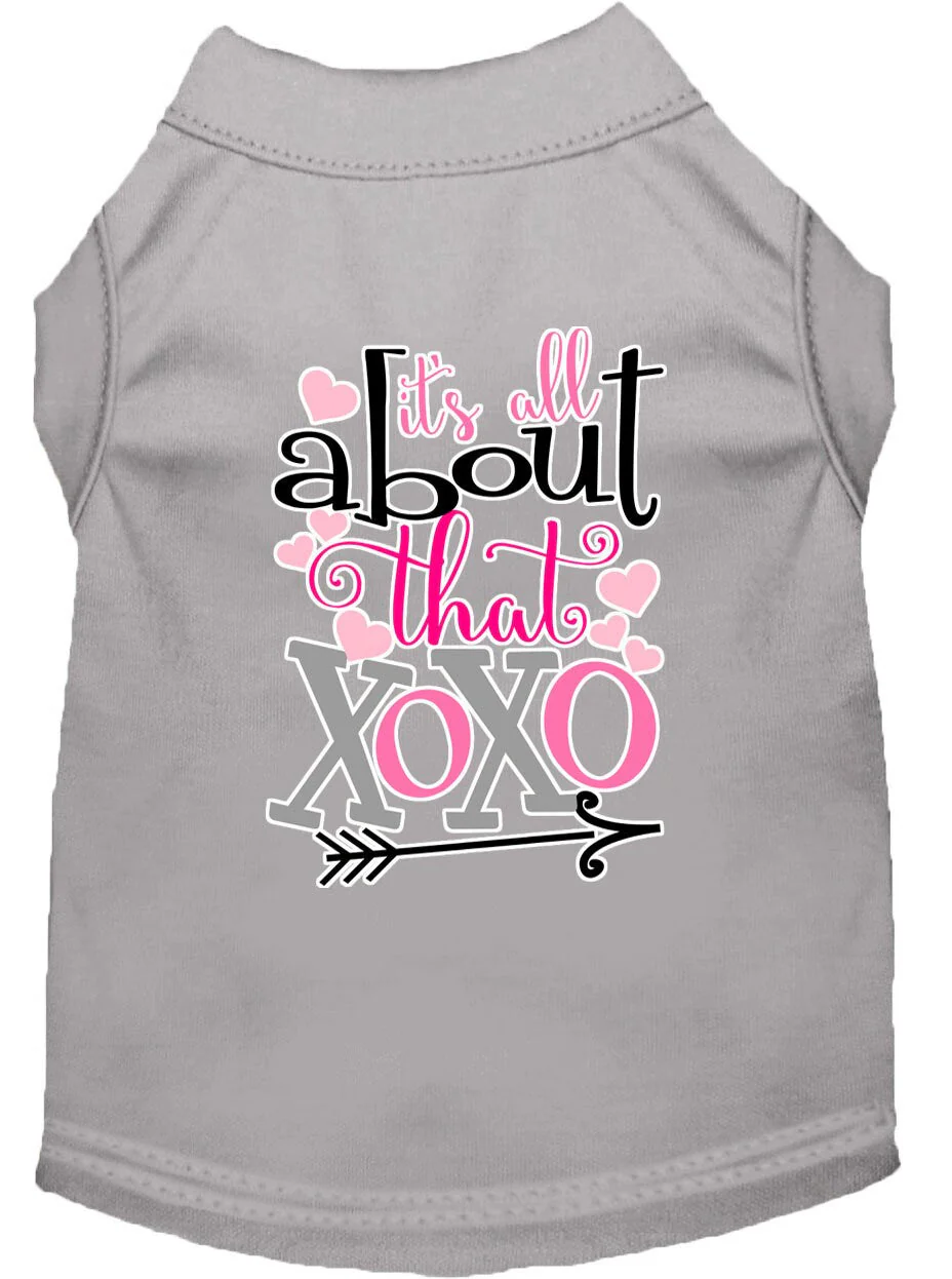 Pet Shirt "All About That XOXO" - Image 5