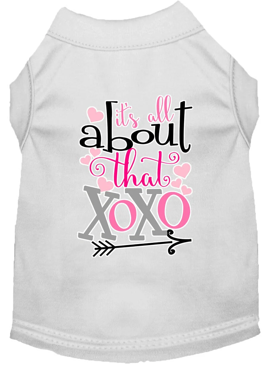 Pet Shirt "All About That XOXO" - Image 8