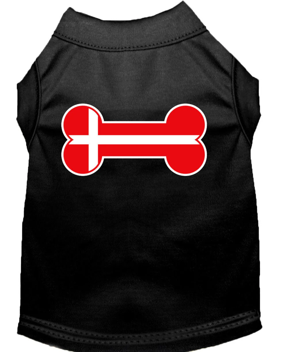 Pet Shirt "Bone Flag Denmark" - Image 4