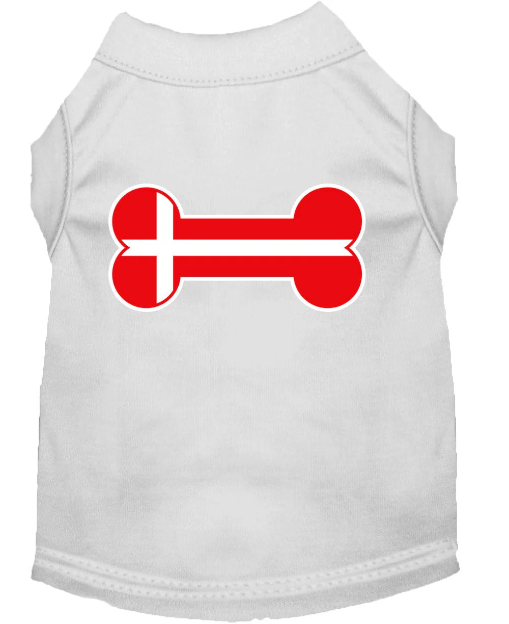 Pet Shirt "Bone Flag Denmark" - Image 9