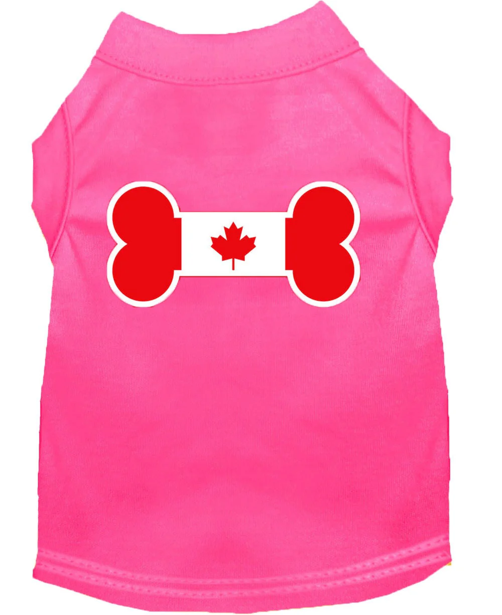 Pet Shirt "Bone Shaped Canadian Flag" - Image 10