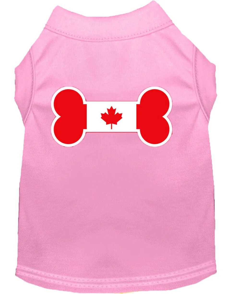 Pet Shirt "Bone Shaped Canadian Flag" - Image 4