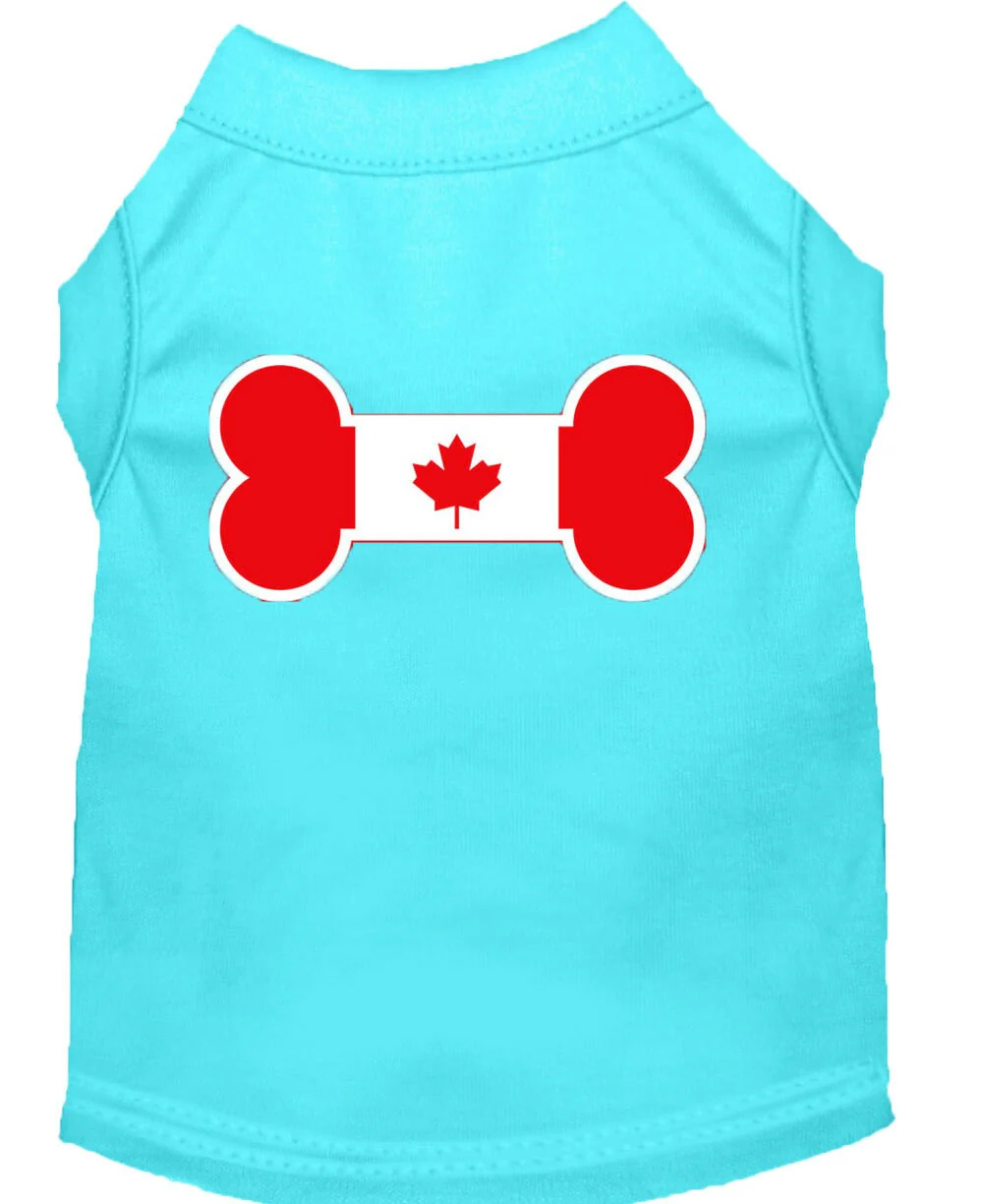 Pet Shirt "Bone Shaped Canadian Flag" - Image 8