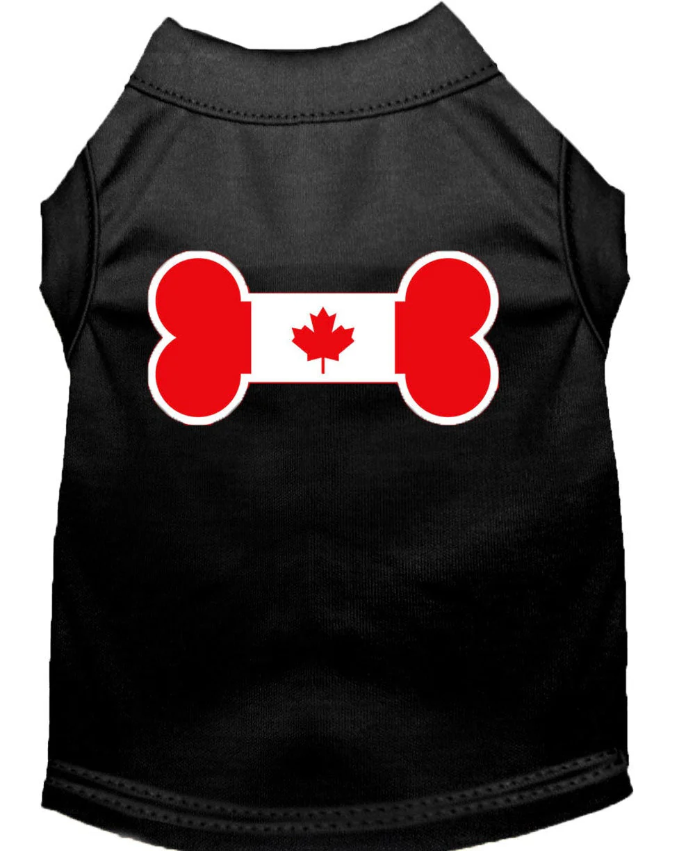 Pet Shirt "Bone Shaped Canadian Flag" - Image 9