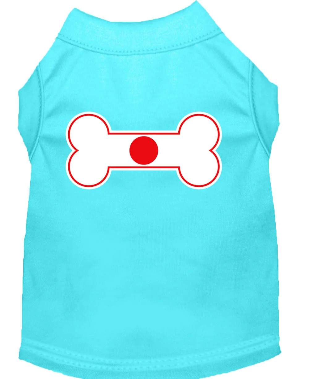 Pet Shirt "Bone Shaped Japan Flag" - Image 10