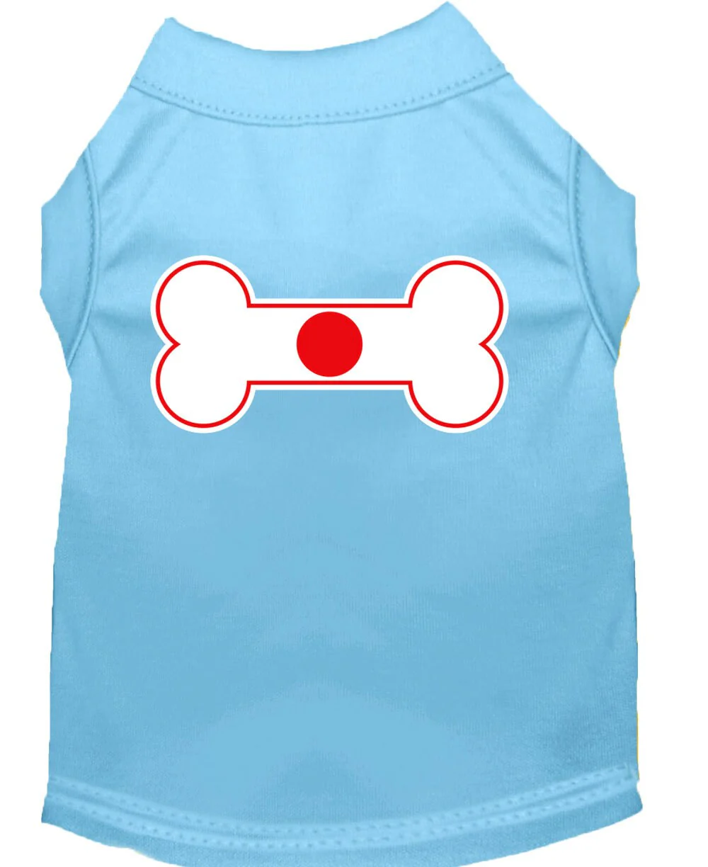 Pet Shirt "Bone Shaped Japan Flag" - Image 3