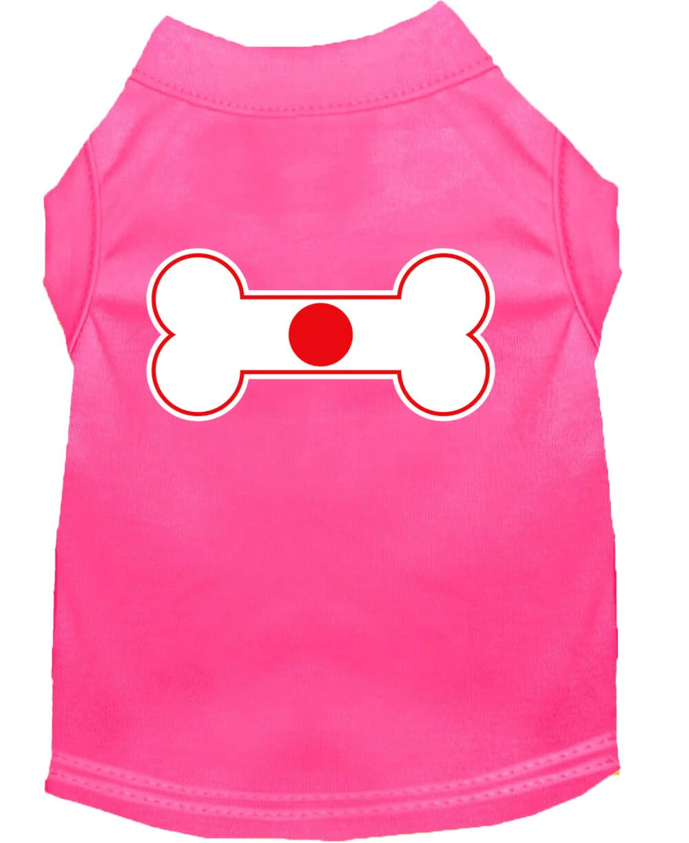 Pet Shirt "Bone Shaped Japan Flag" - Image 5