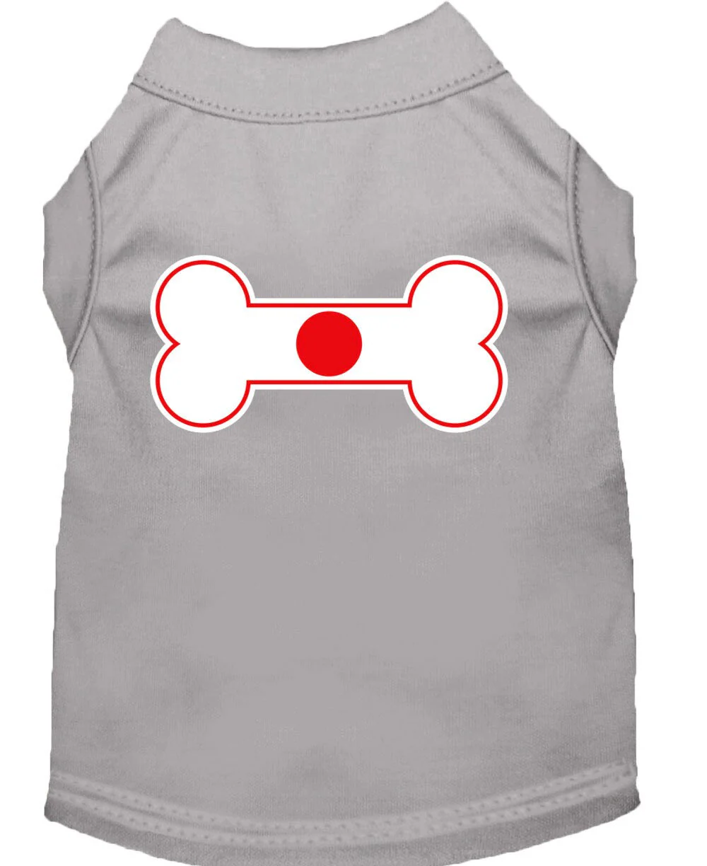 Pet Shirt "Bone Shaped Japan Flag" - Image 6