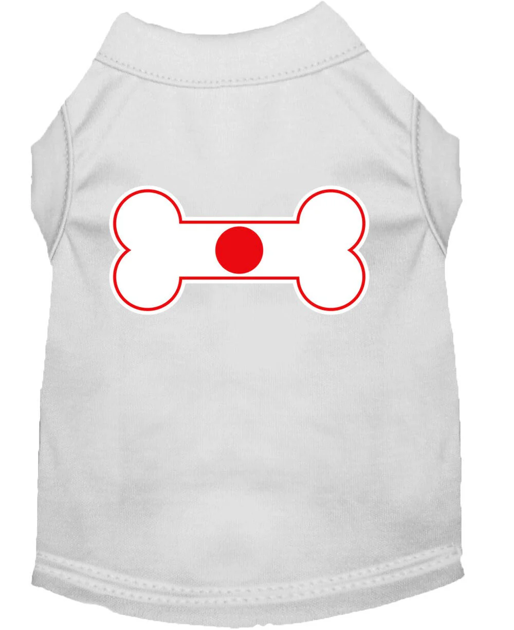 Pet Shirt "Bone Shaped Japan Flag" - Image 9