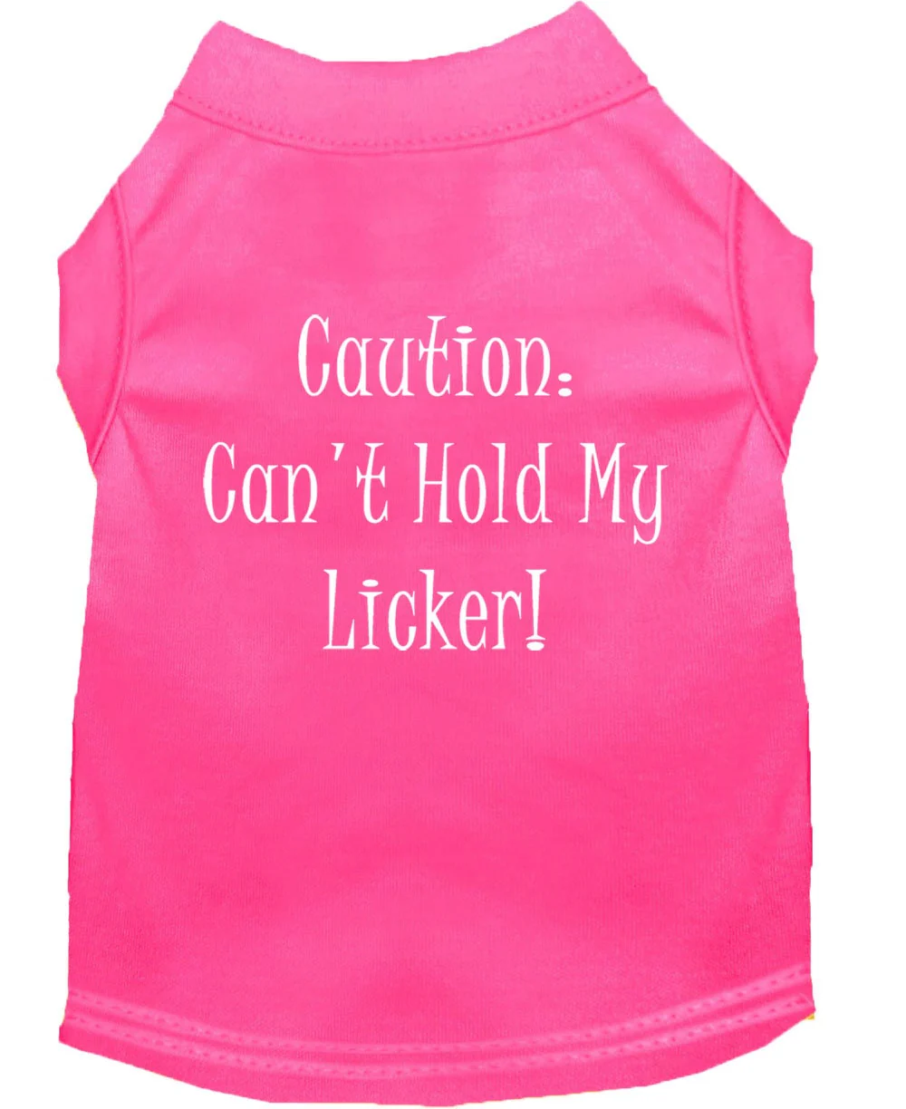 Pet Shirt "Can't Hold My Licker" - Image 3
