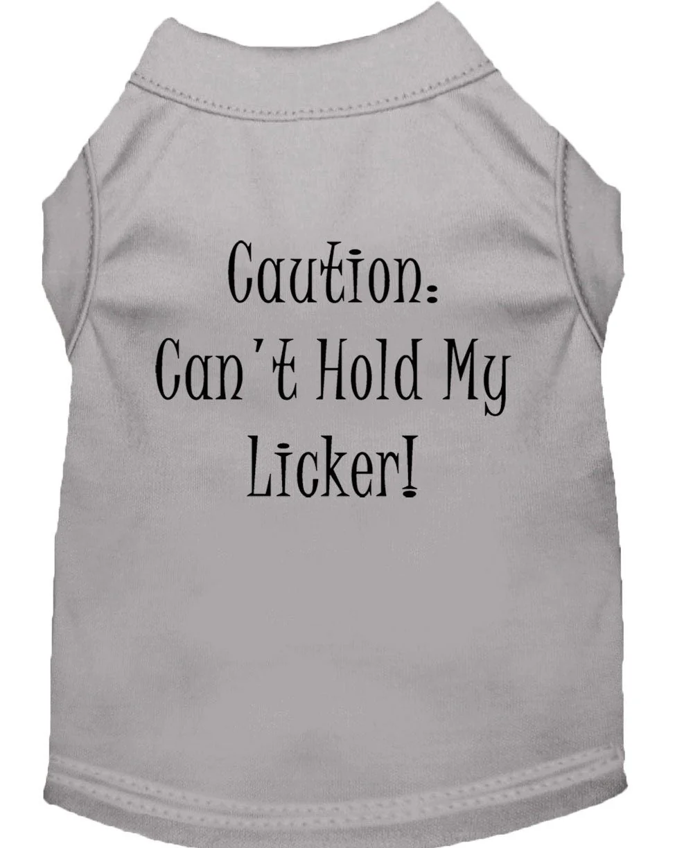 Pet Shirt "Can't Hold My Licker" - Image 4
