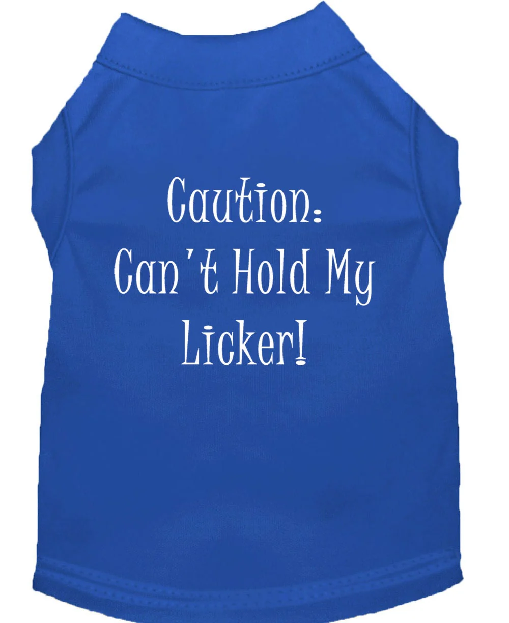 Pet Shirt "Can't Hold My Licker" - Image 6