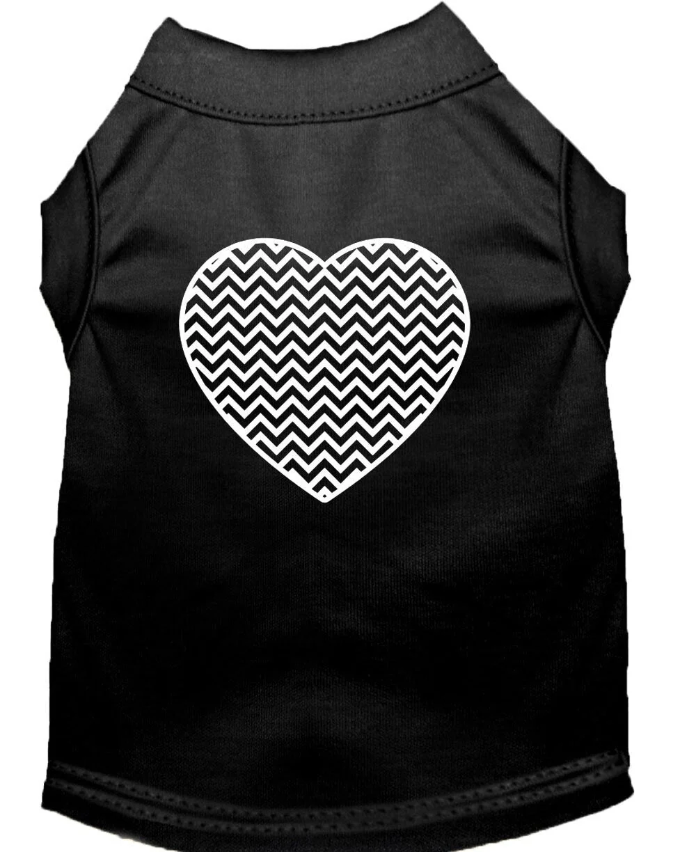 Pet Shirt "Chevron Heart" - Image 5