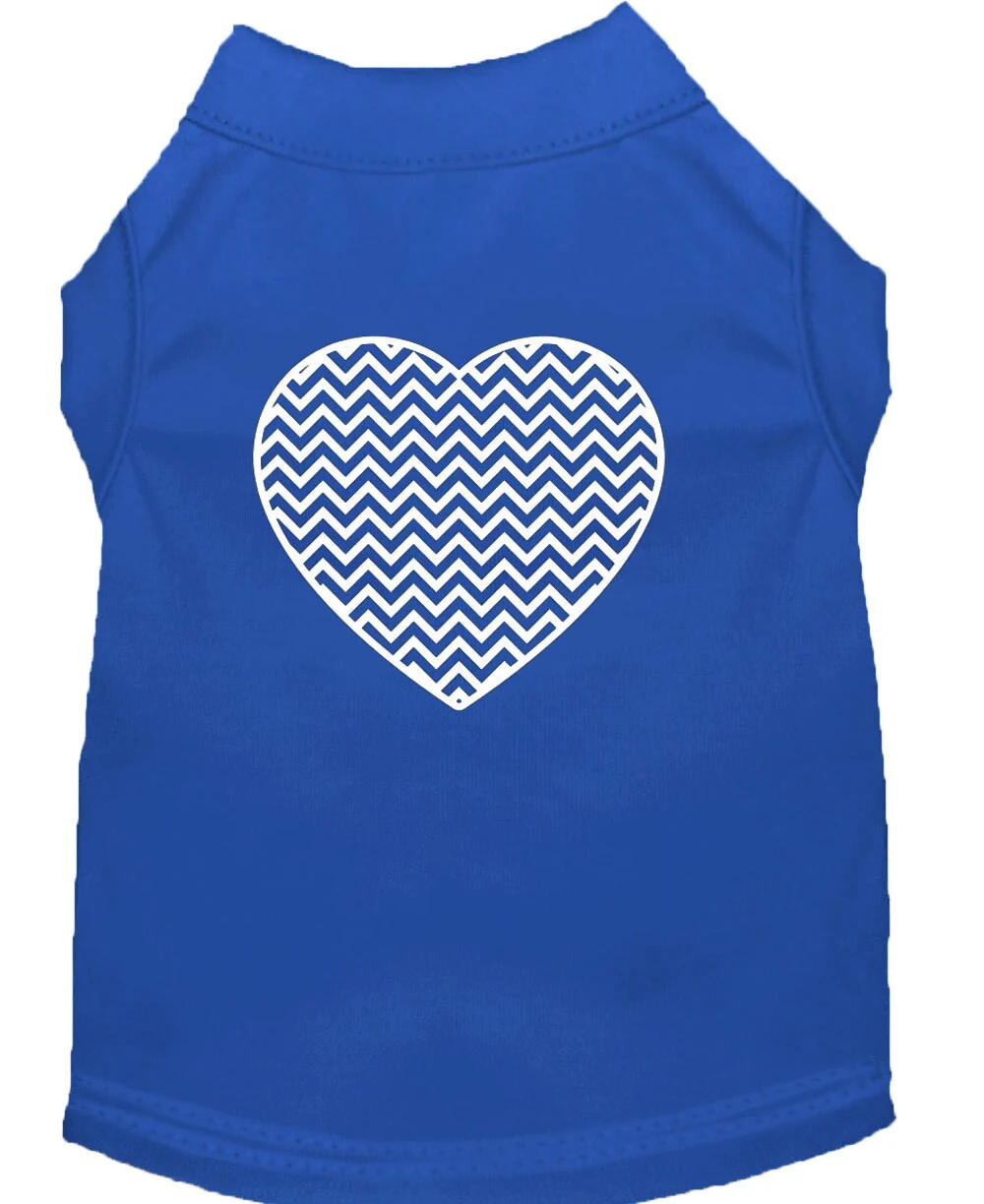 Pet Shirt "Chevron Heart" - Image 6