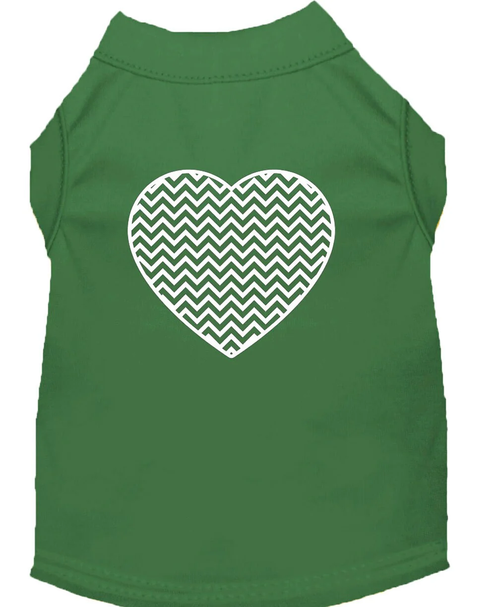Pet Shirt "Chevron Heart" - Image 7