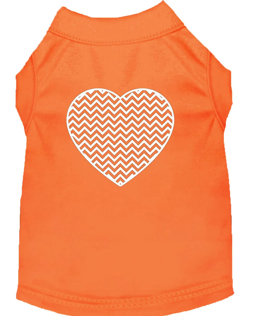 Pet Shirt "Chevron Heart" - Image 8