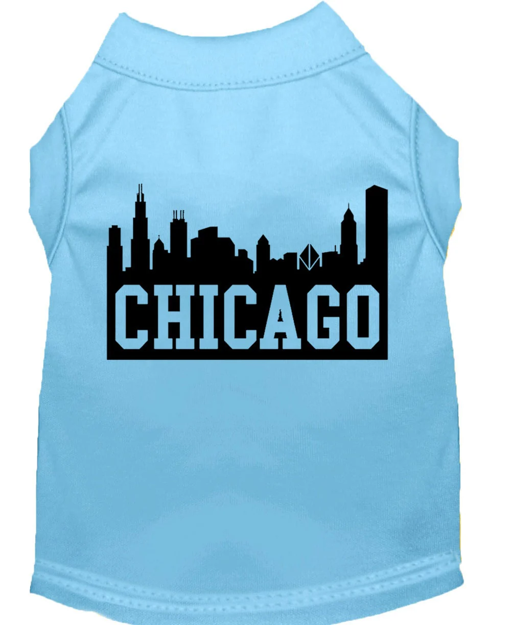 Pet Shirt "Chicago Skyline" - Image 10