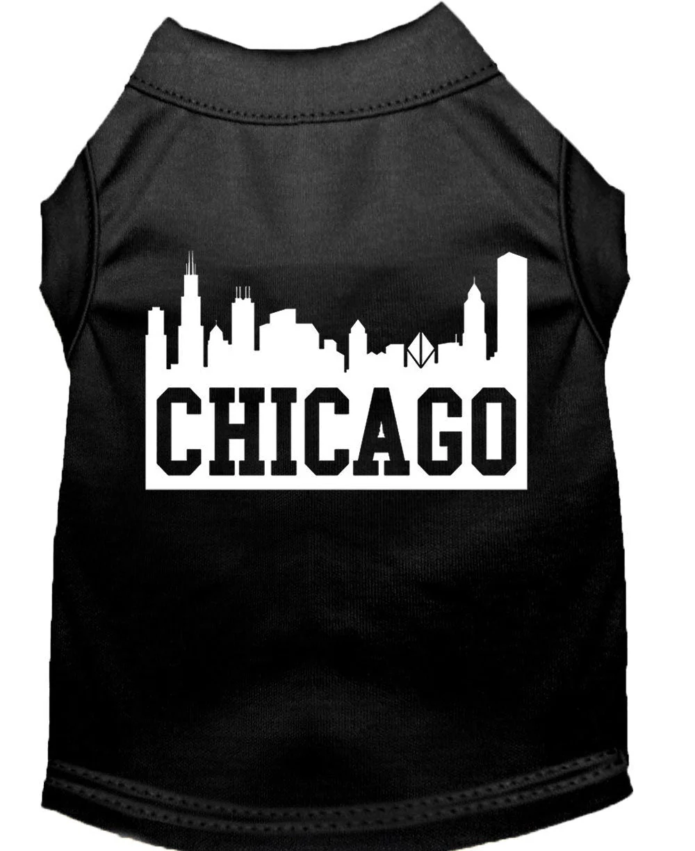 Pet Shirt "Chicago Skyline" - Image 3