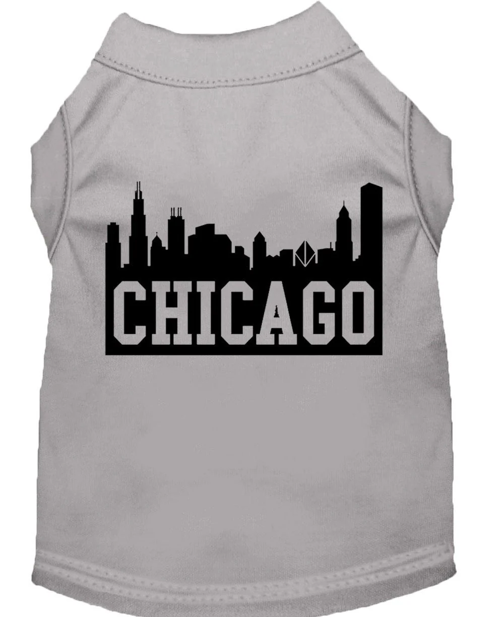Pet Shirt "Chicago Skyline" - Image 5