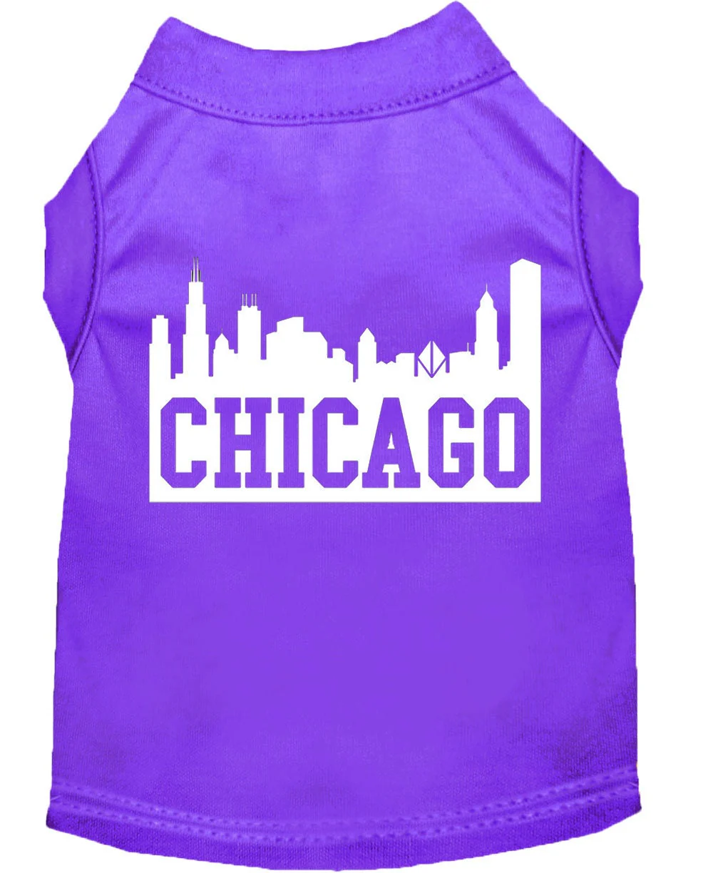 Pet Shirt "Chicago Skyline" - Image 7