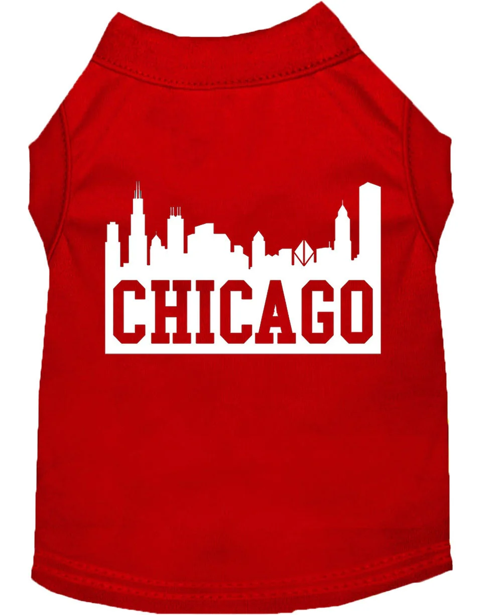 Pet Shirt "Chicago Skyline" - Image 8