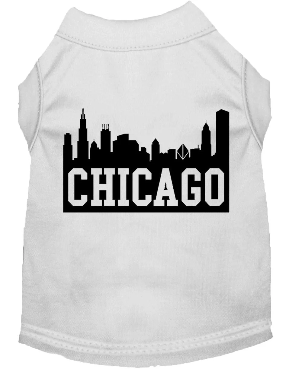 Pet Shirt "Chicago Skyline" - Image 9