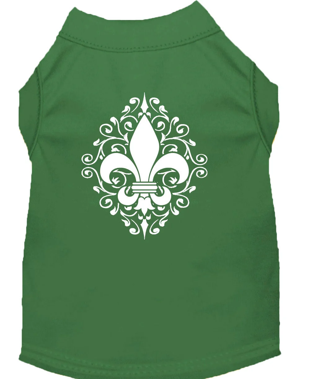 Pet Shirt "Henna Fleur De Lis" - Image 10