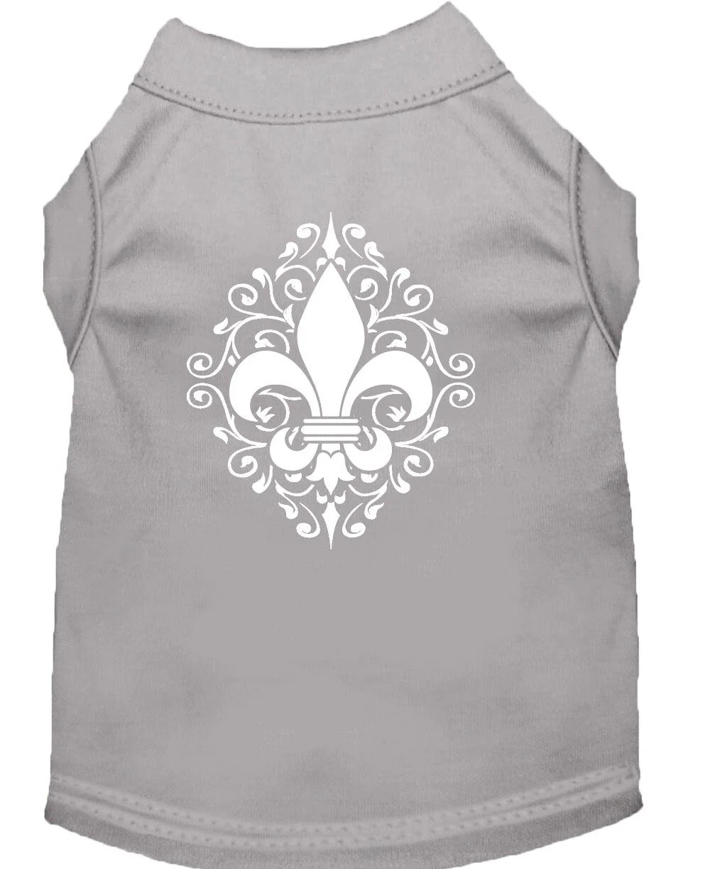 Pet Shirt "Henna Fleur De Lis" - Image 3