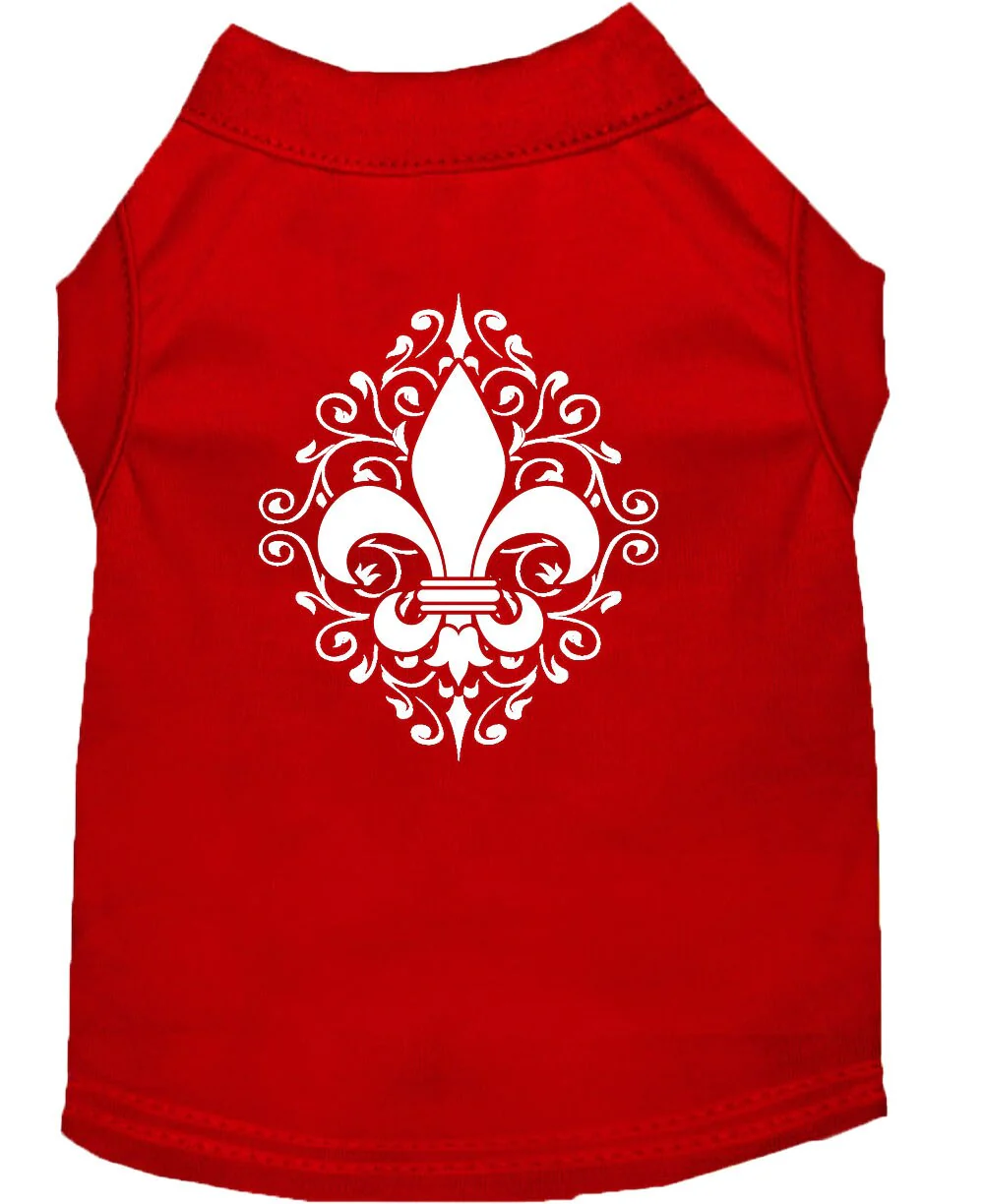 Pet Shirt "Henna Fleur De Lis" - Image 5