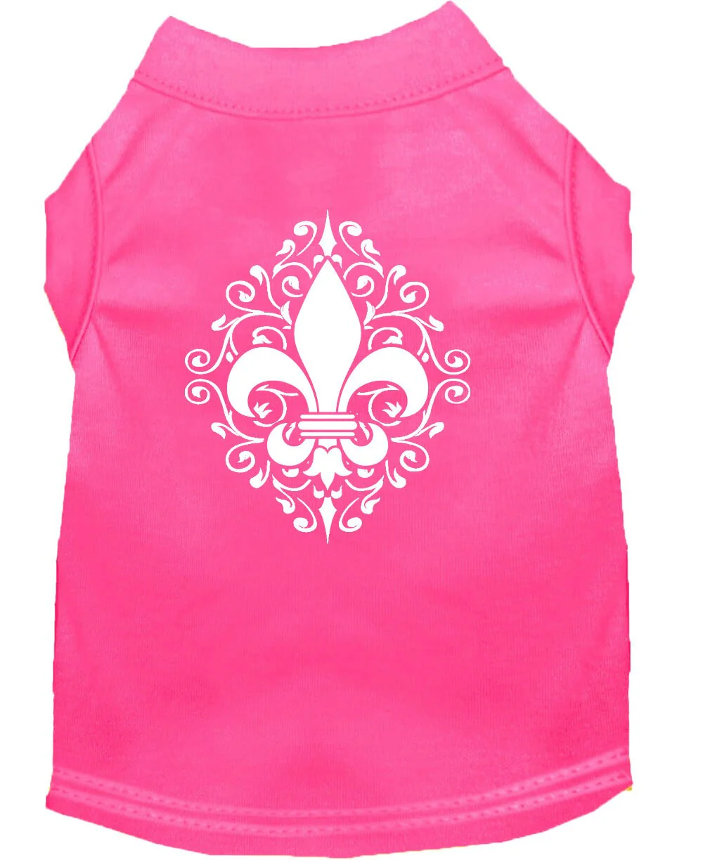 Pet Shirt "Henna Fleur De Lis" - Image 8