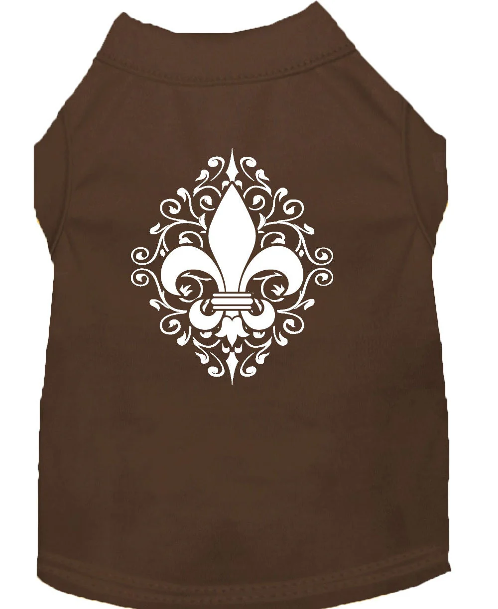 Pet Shirt "Henna Fleur De Lis" - Image 9
