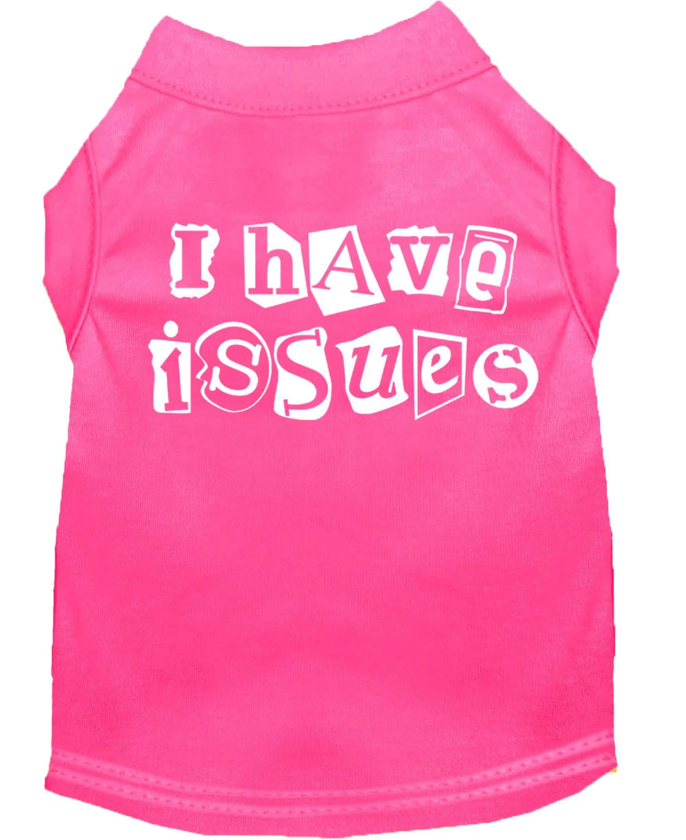 Pet Shirt "I Have Issues" - Image 3