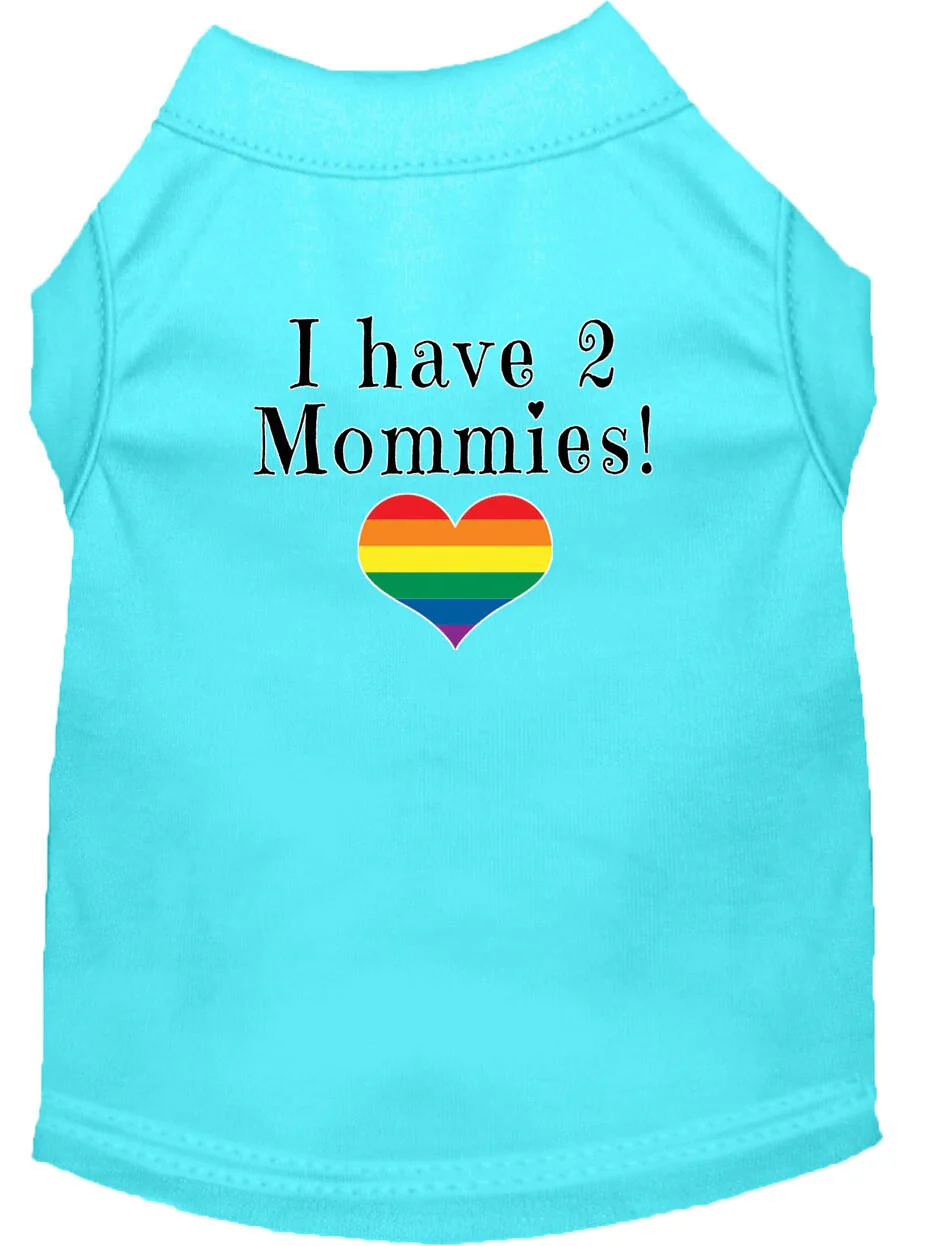 Pet Shirt "I Have Two Mommies" - Image 3