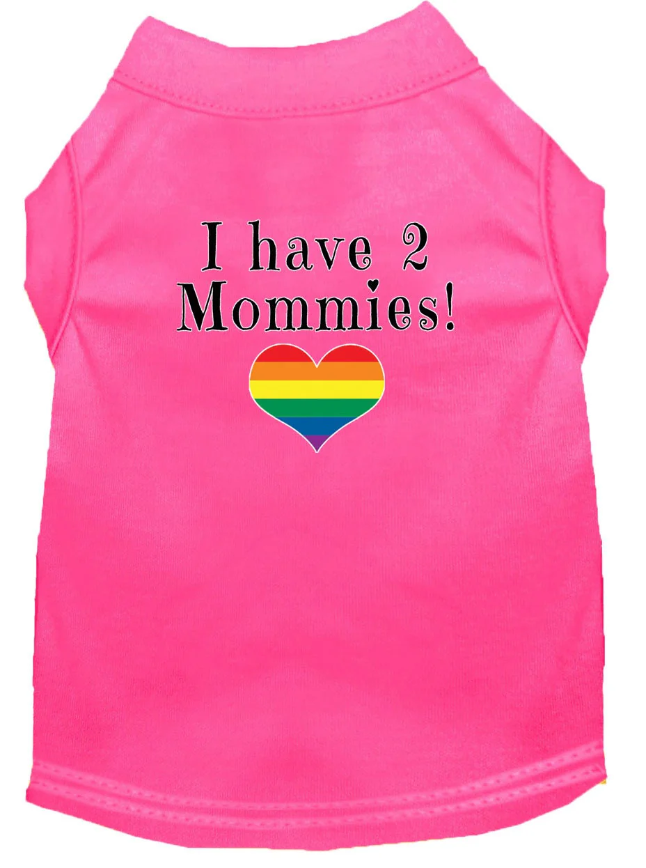 Pet Shirt "I Have Two Mommies" - Image 5