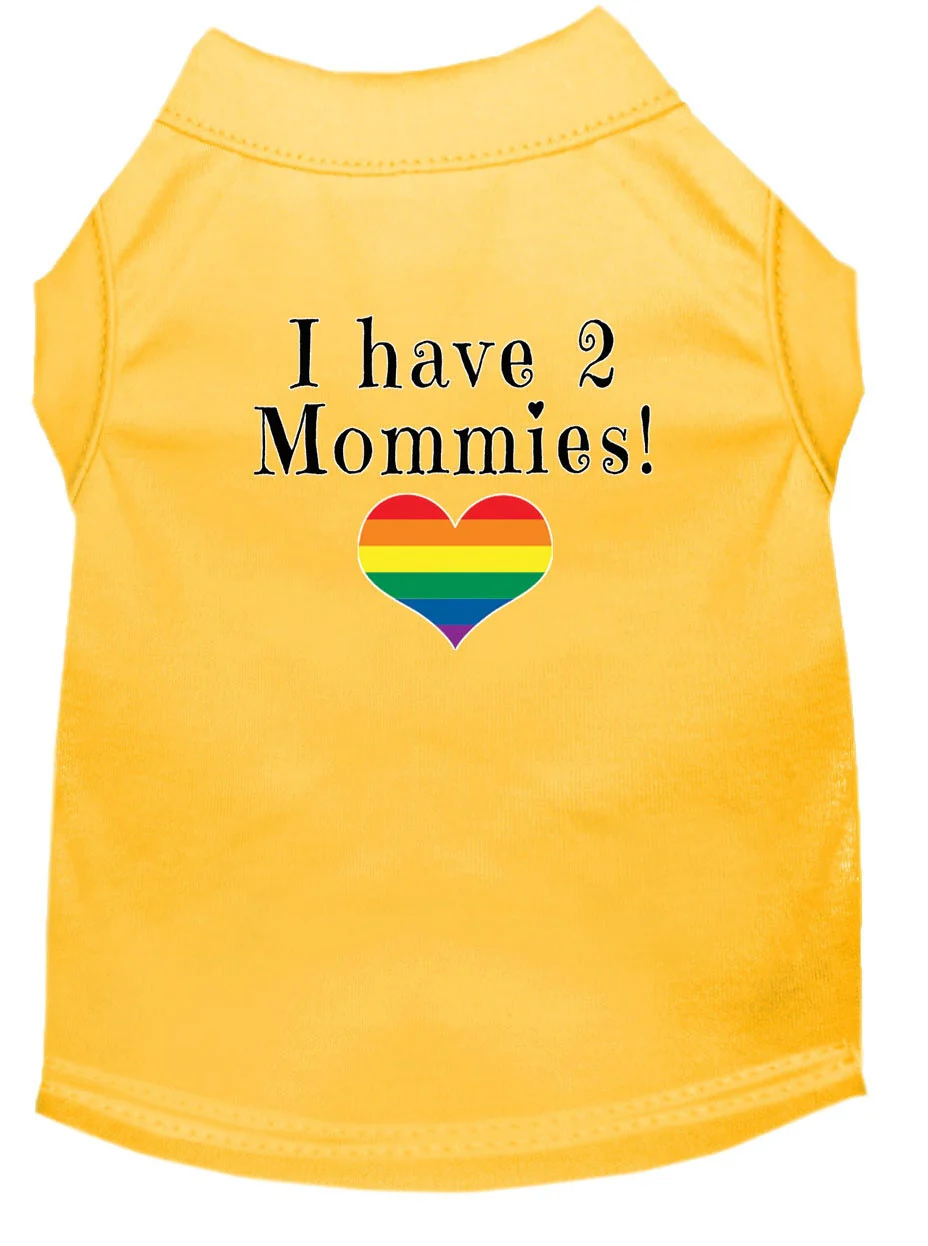 Pet Shirt "I Have Two Mommies" - Image 9