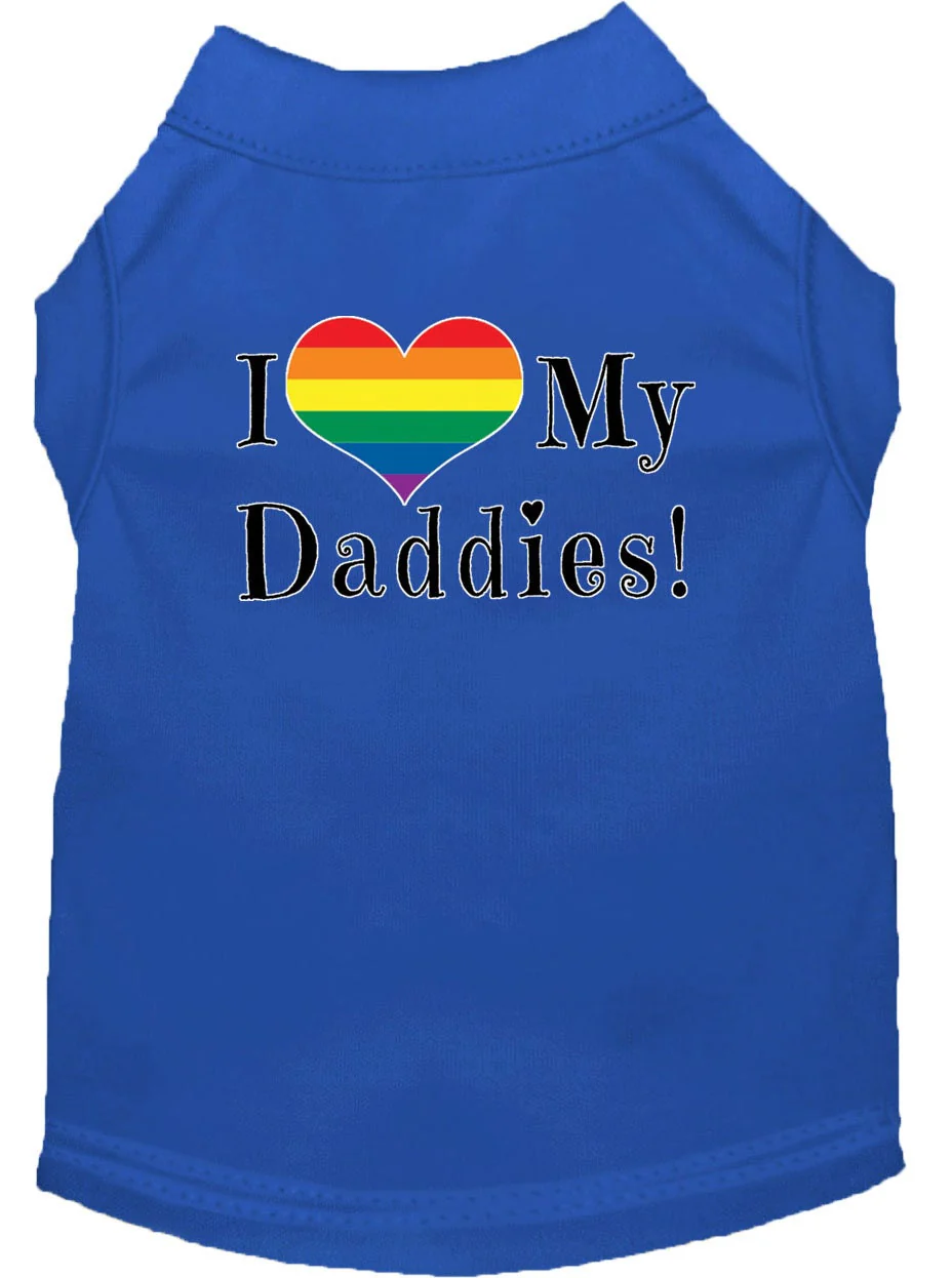 Pet Shirt "I Heart My Daddies" - Image 4
