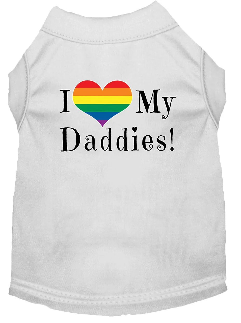 Pet Shirt "I Heart My Daddies" - Image 7