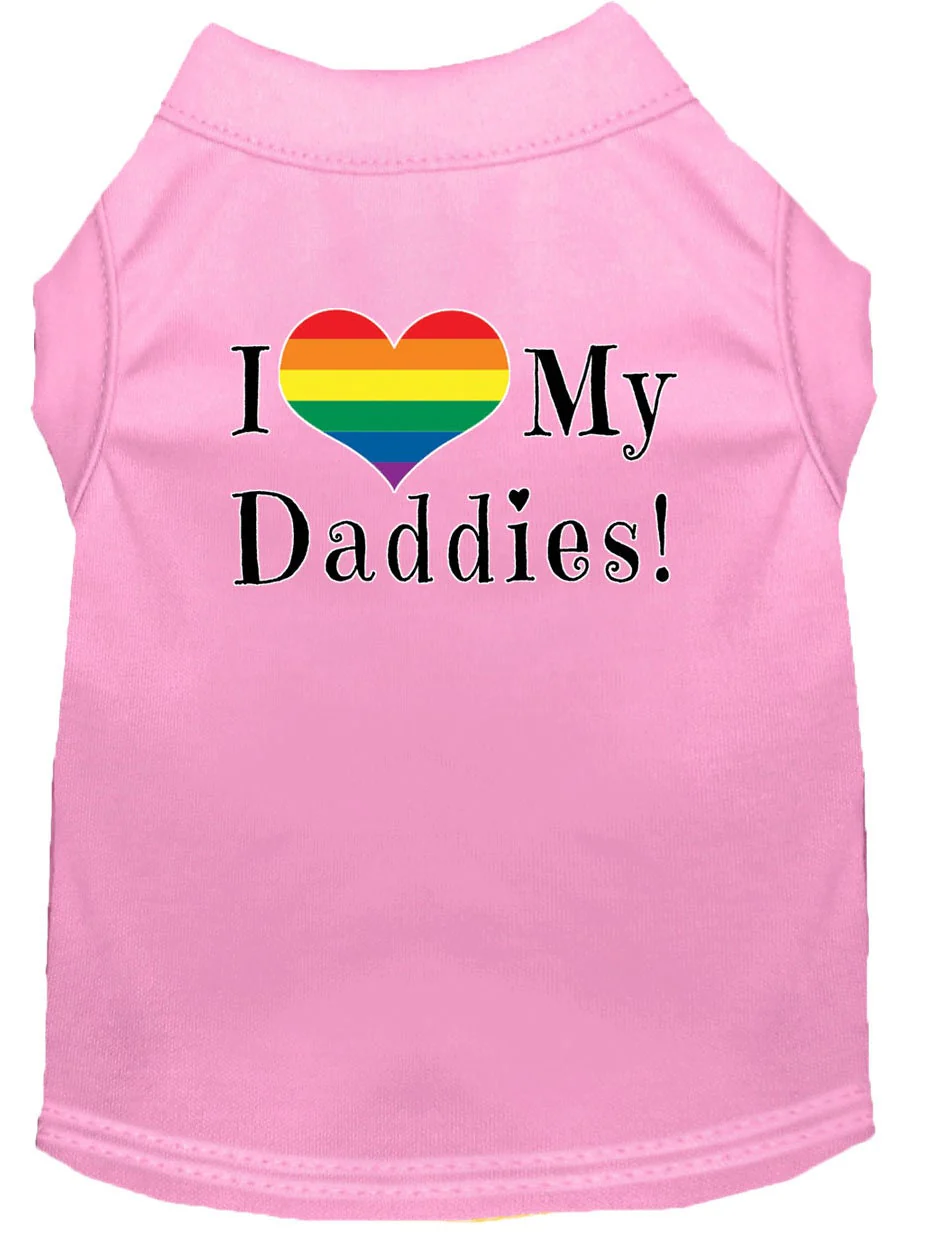 Pet Shirt "I Heart My Daddies" - Image 8