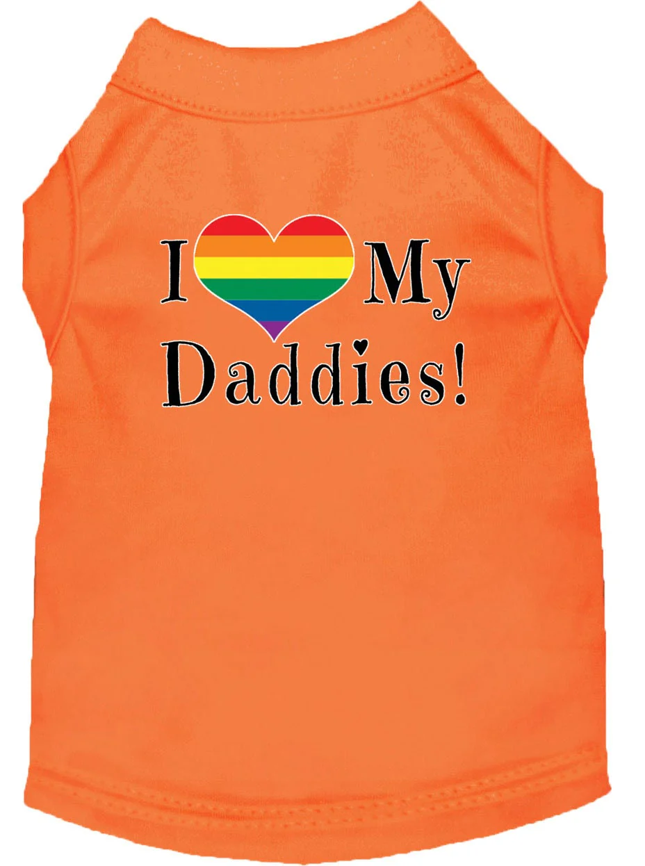 Pet Shirt "I Heart My Daddies" - Image 9