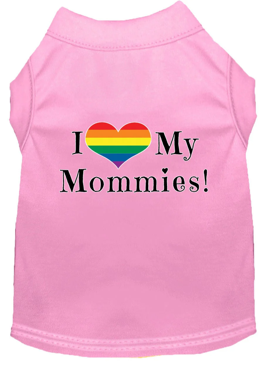 Pet Shirt "I Heart My Mommies" - Image 10